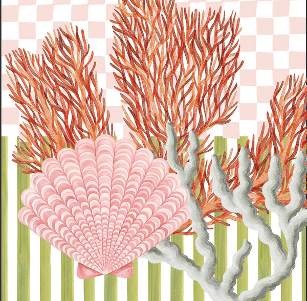 Pacific Coral Napkin Set - Natural Selection