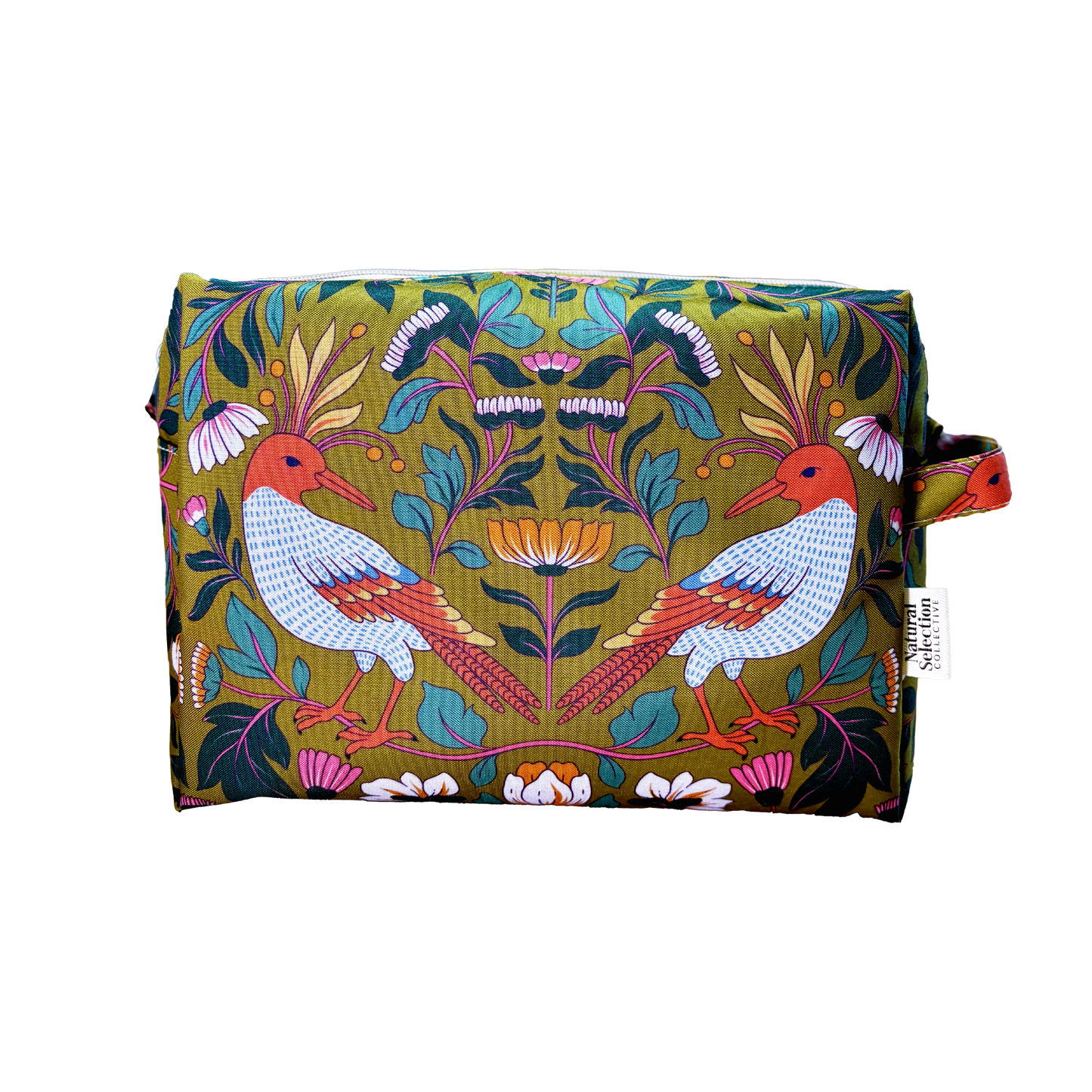 Palace Garden Green Toiletry Bag