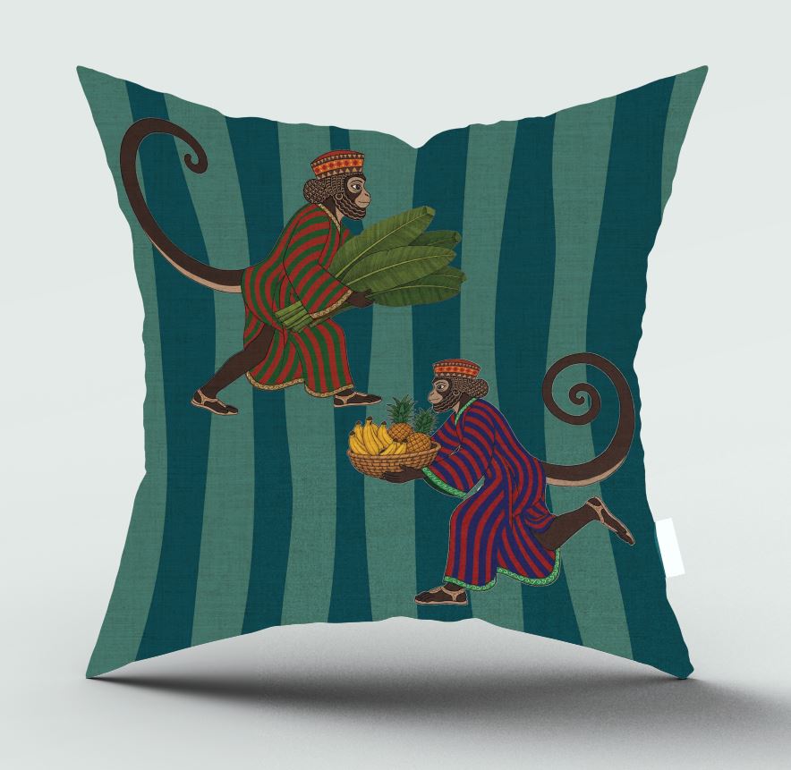 Persia Monkeys Scatter Cover
