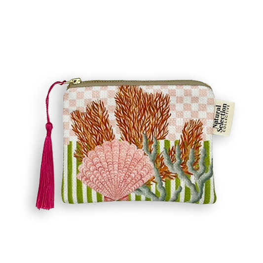 Pacific Coral Coin Purse