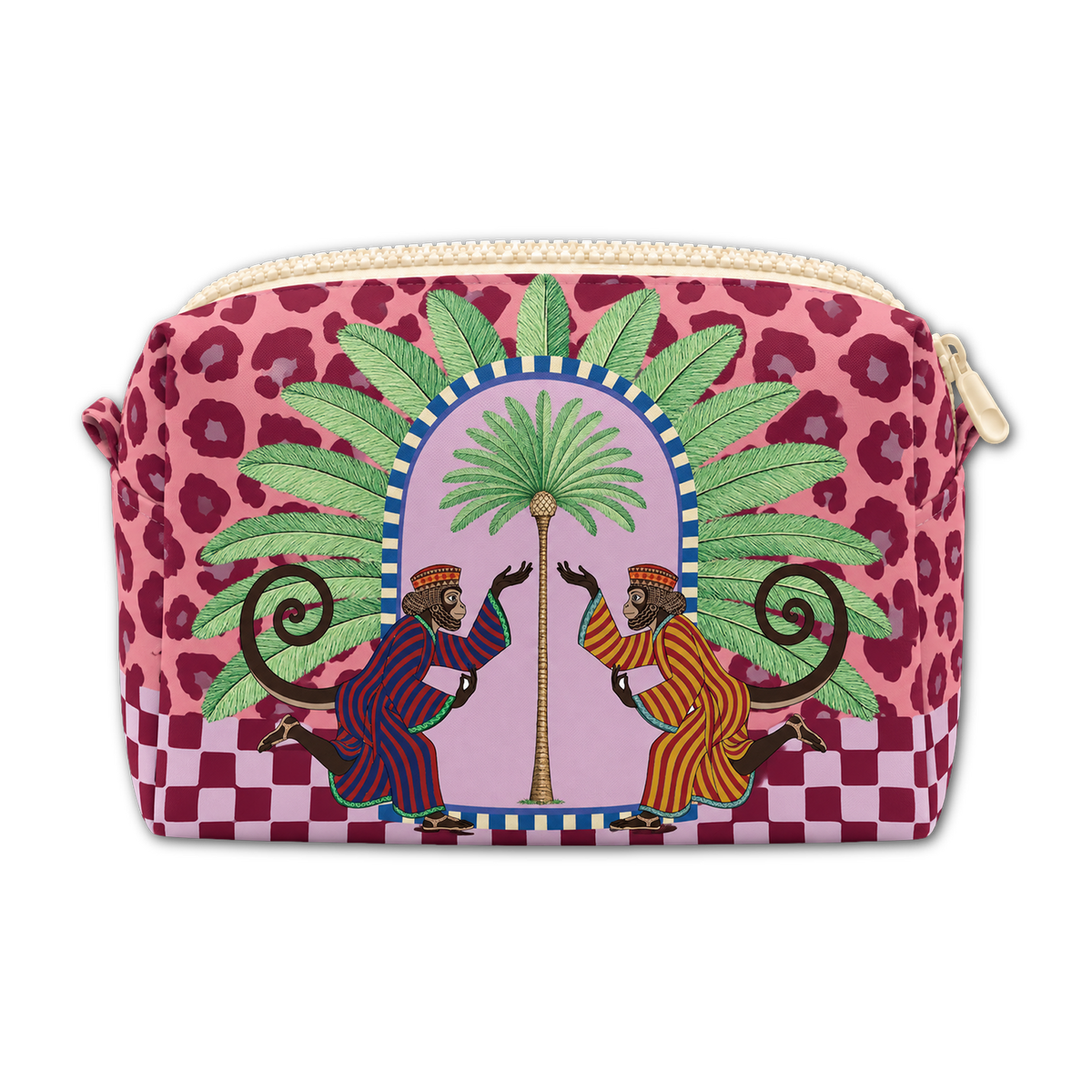 Palm Monkeys Mini Box Bag
