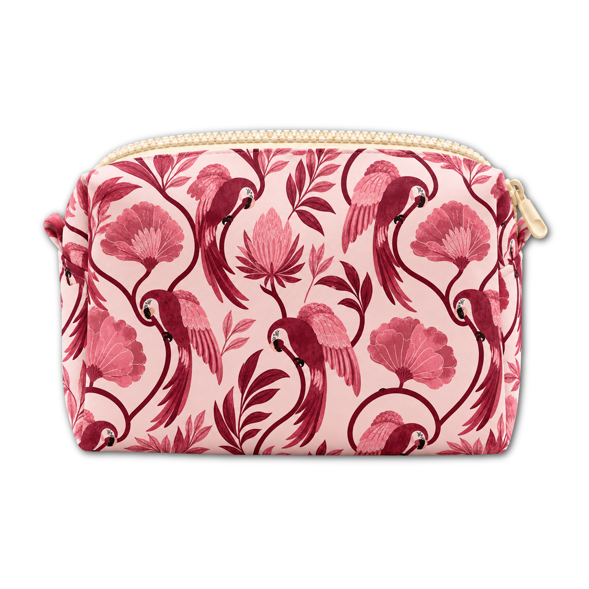 Parrot Blooms Mini Box Bag