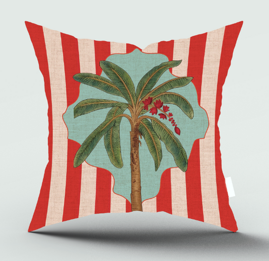 Poolside Palm Scatter Cover - Natural Selection