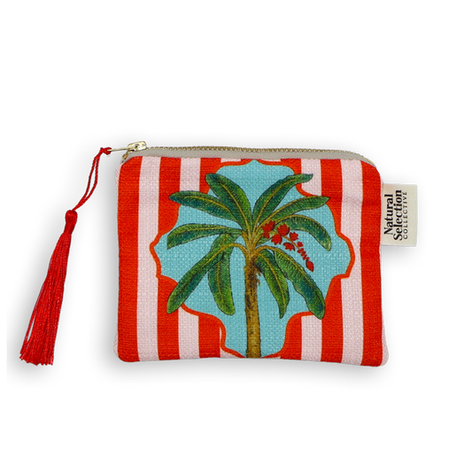 Poolside Palm Coin Purse
