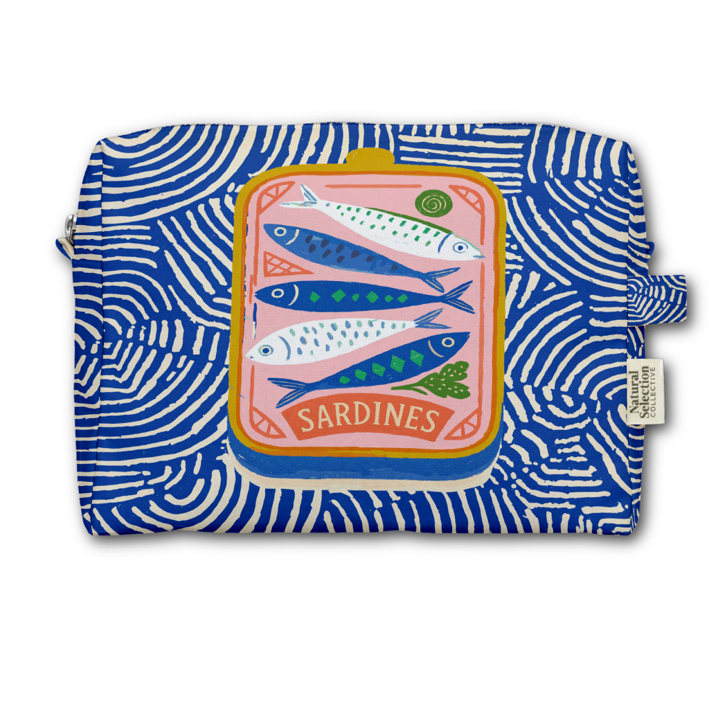 Porto Sardines Toiletry Bag