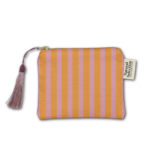 Praia Stripes Makeup Bag