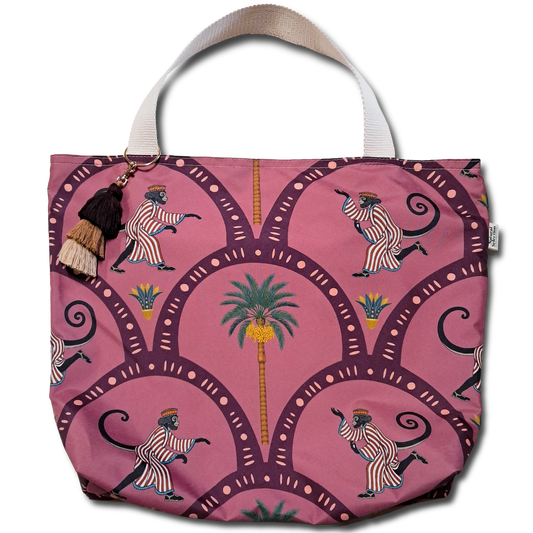 Giza Monkeys Beach Bag