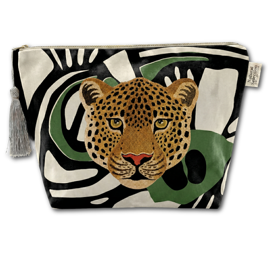 Gaia Taj Velvet Makeup Bag