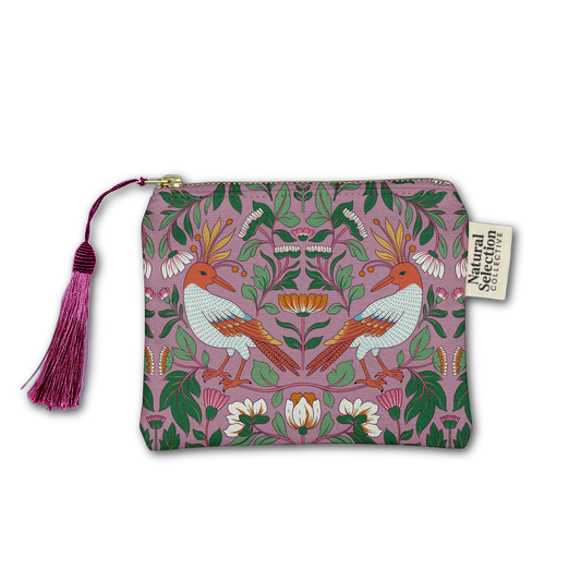 Village Garden Rose Makeup Bag
