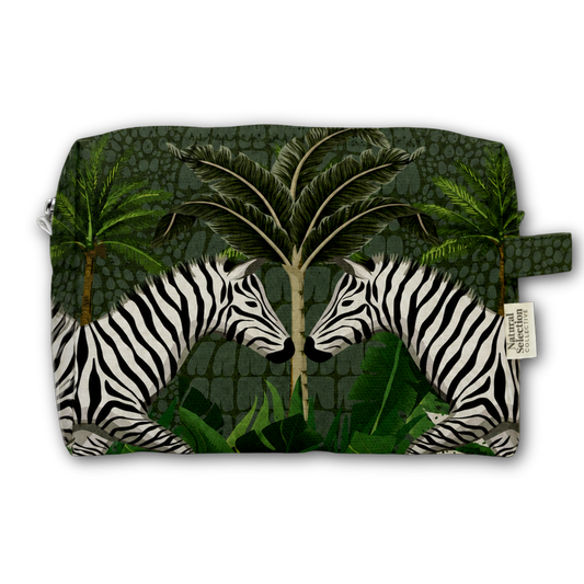 Sabi Zebras Toiletry Bag