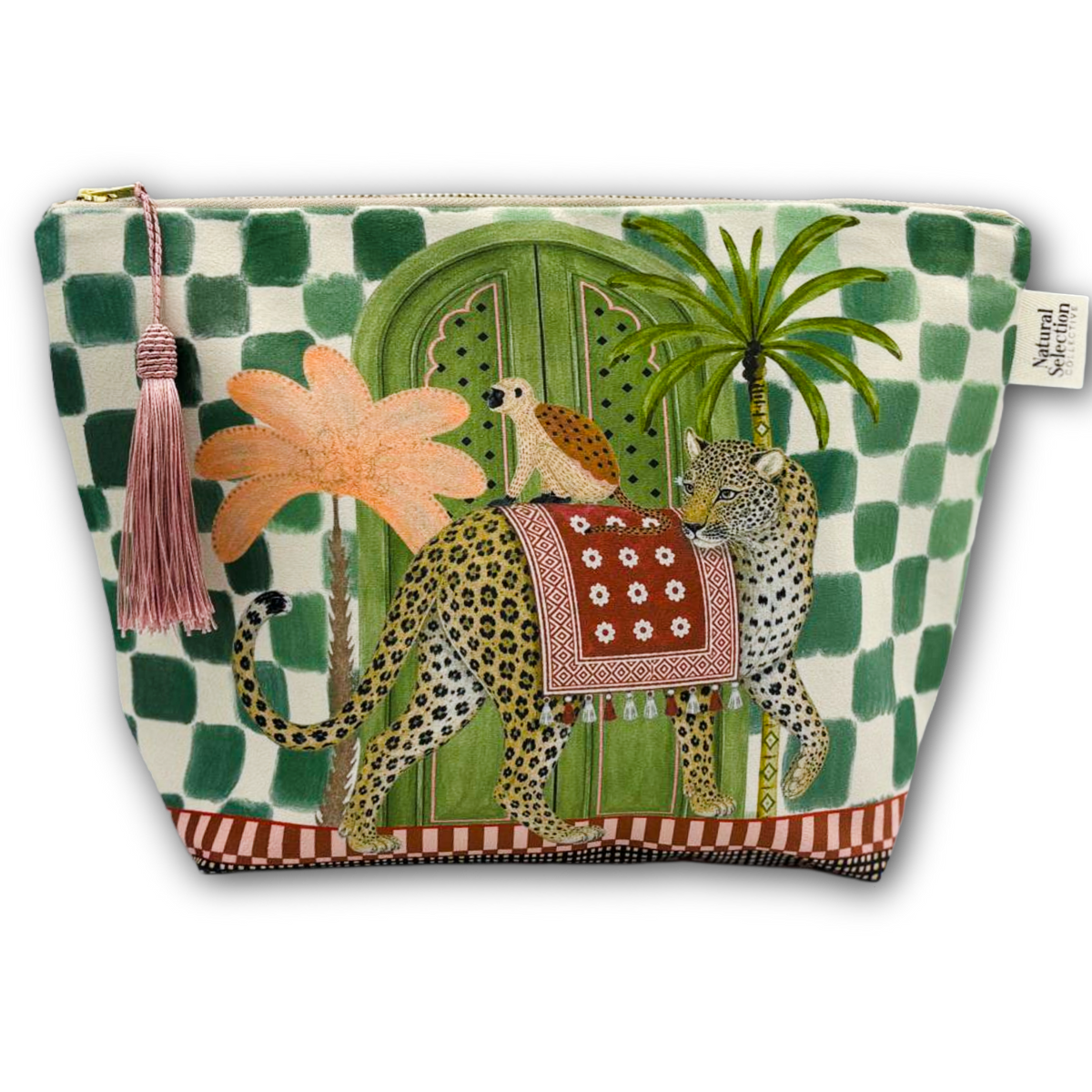 Samara Leo Velvet Makeup Bag