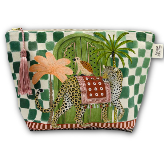 Samara Leo Velvet Makeup Bag