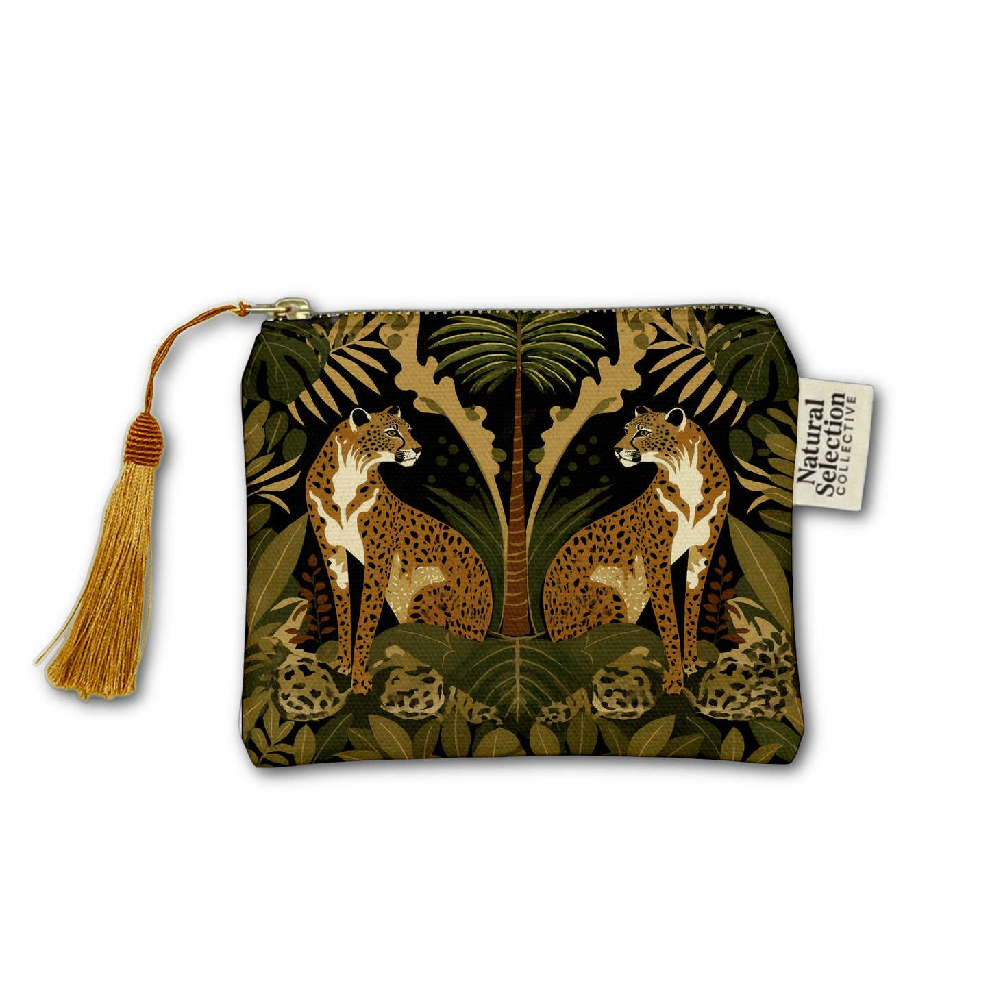 Satara Leo Makeup Bag