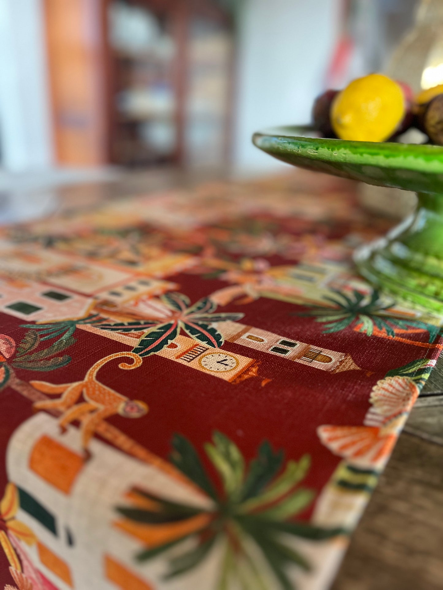 Sultan Monkey Table Runner
