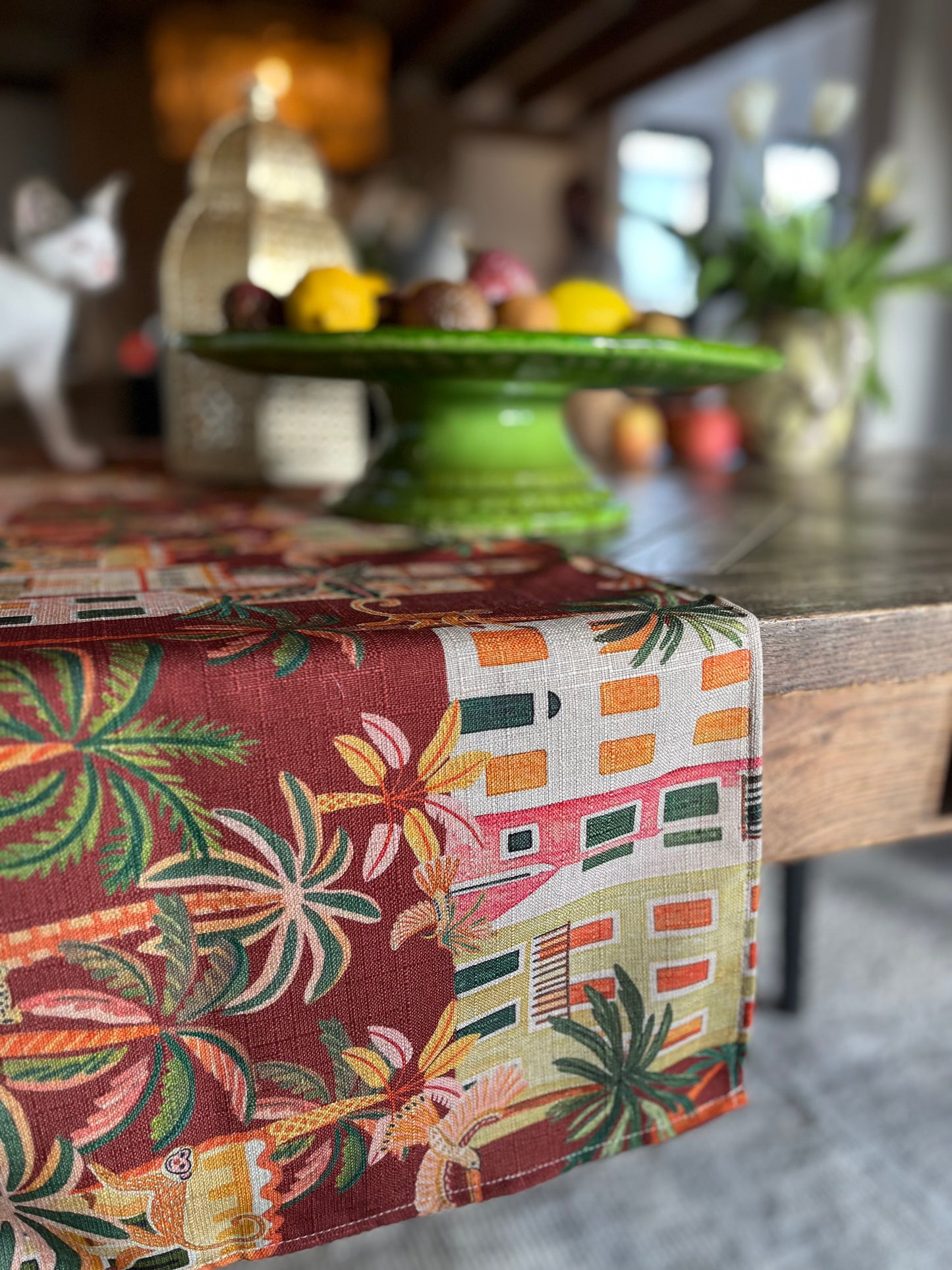 Sultan Monkey Table Runner