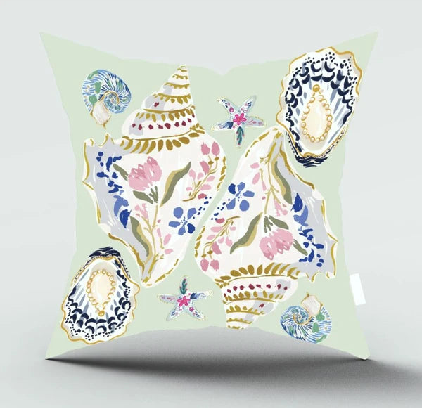 Sumatra Shells Sage Scatter Cover