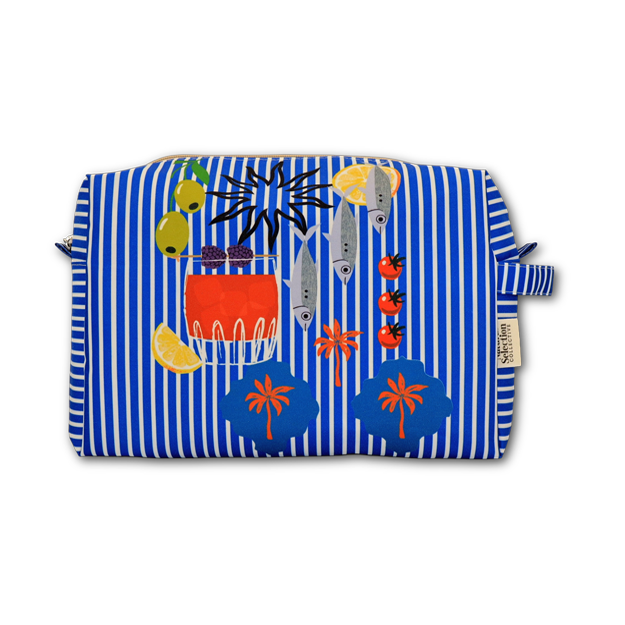 Tropea Stripe Toiletry Bag