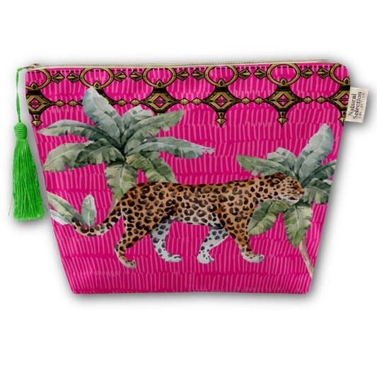 Tuareg Jungle Velvet Makeup Bag