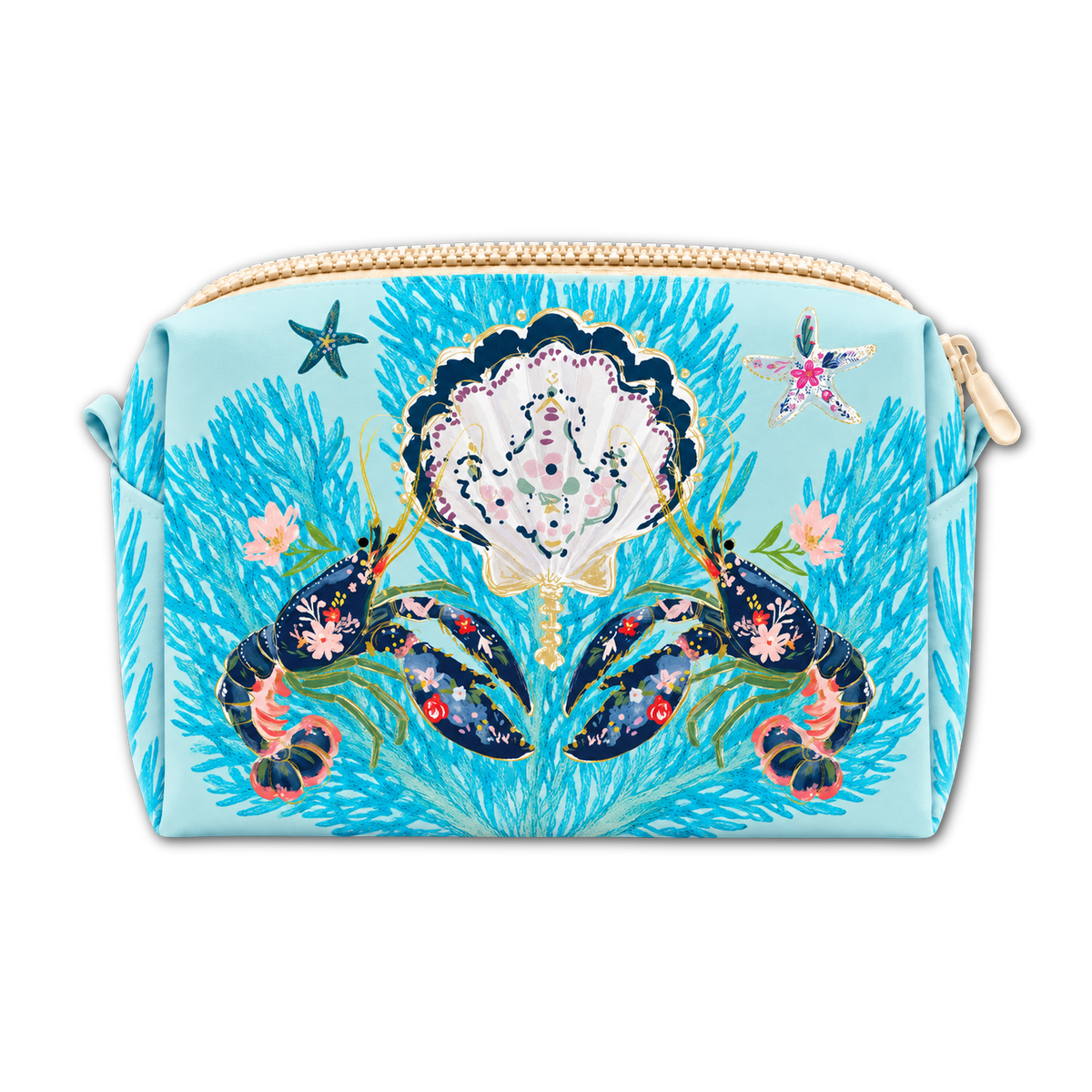 White Sands Coral Mini Box Bag