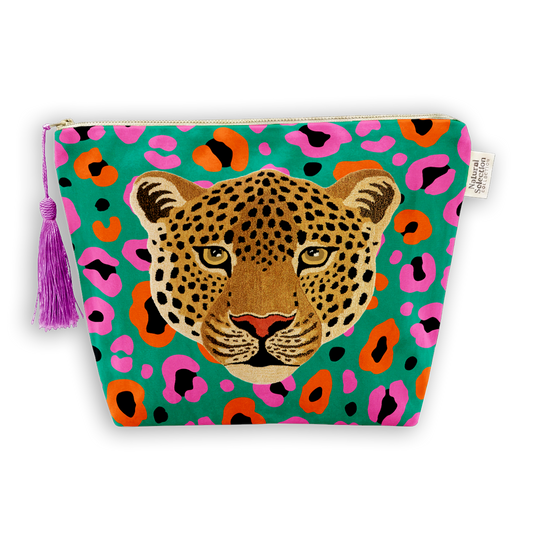 Zimbali Taj Velvet Makeup Bag