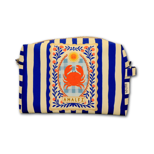 Amalfi Crab Toiletry Bag