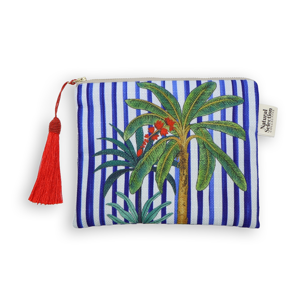 Coachella Palm Makeup Bags
