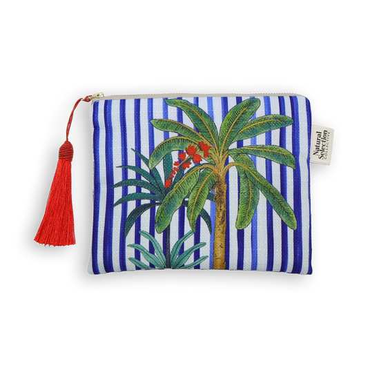 Coachella Palm Makeup Bags