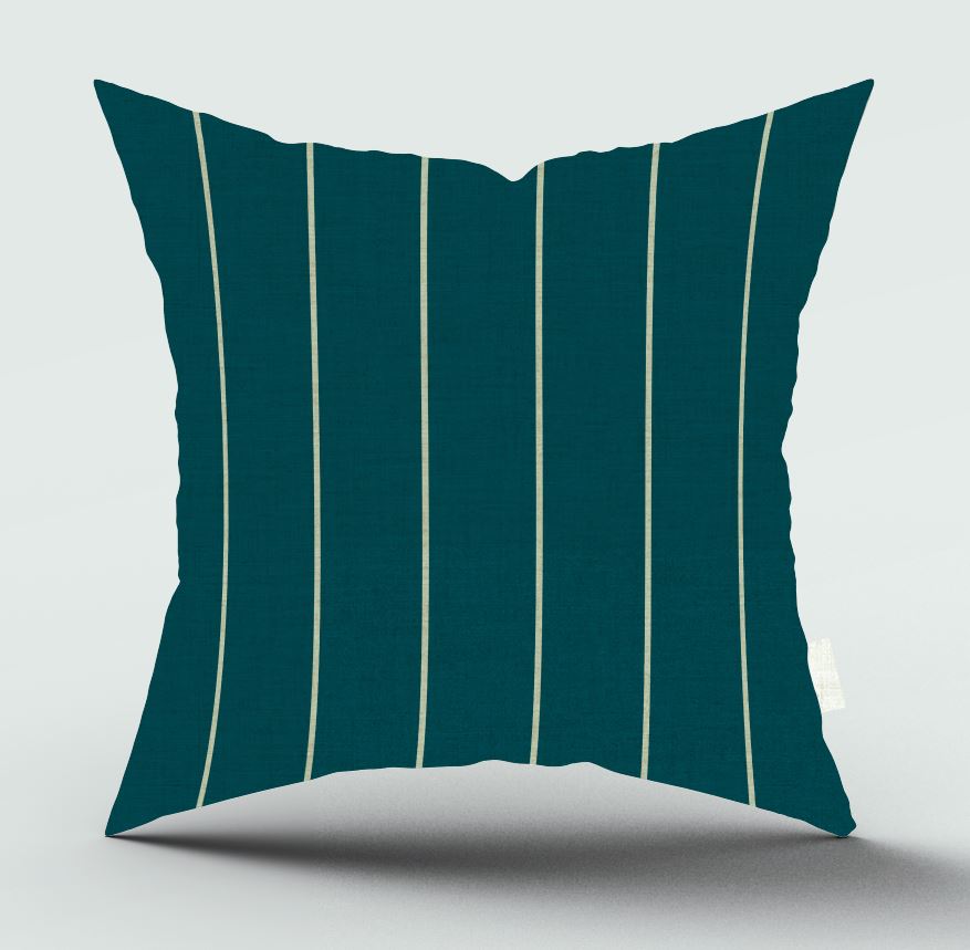 Emerald Stripe Scatter Cover