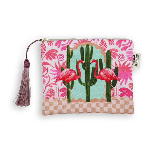 Flamingo Canyon Makeup Bag