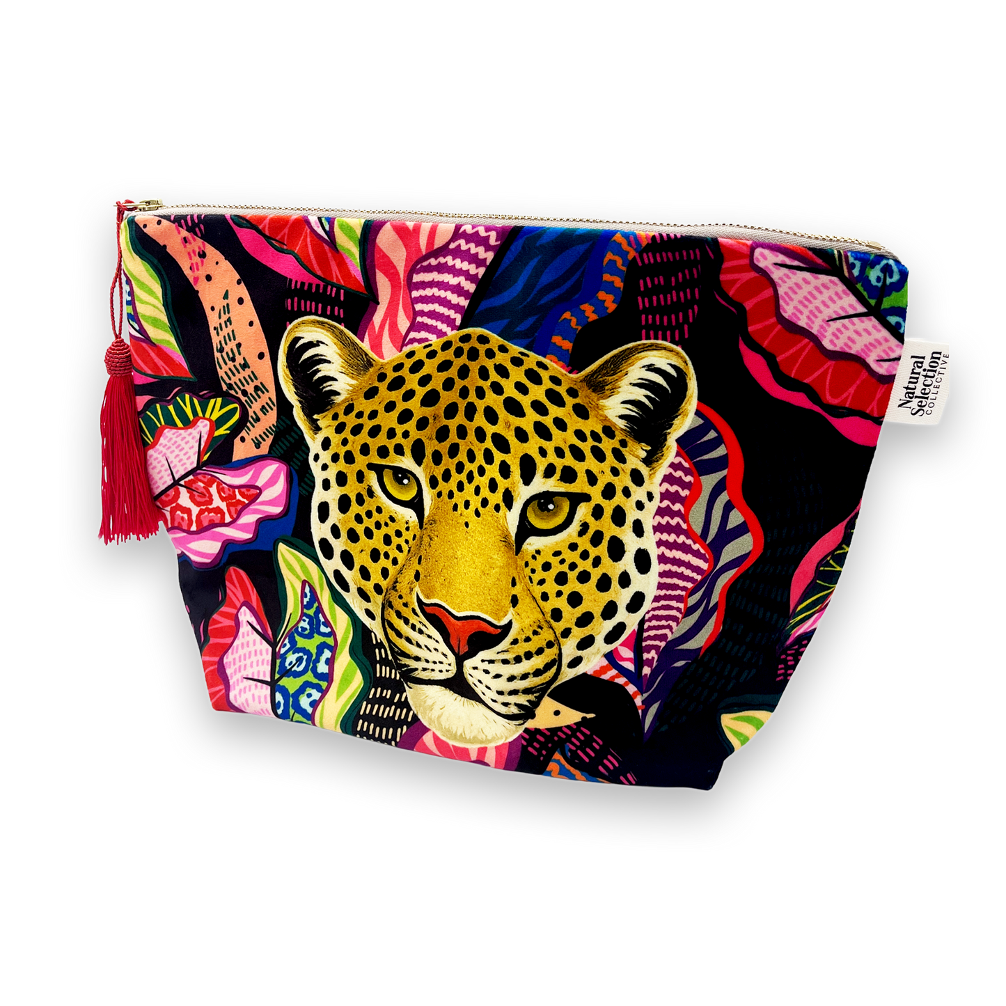 Lucky Bean Leo Velvet Makeup Bag