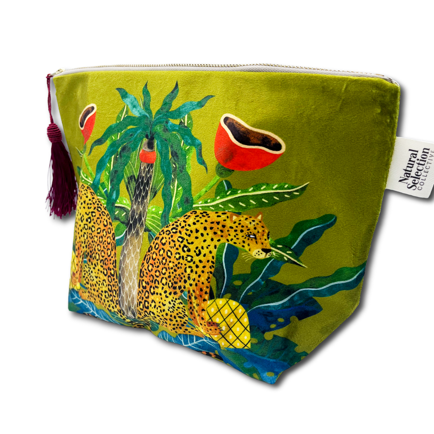 Manor Leo Velvet Makeup Bag