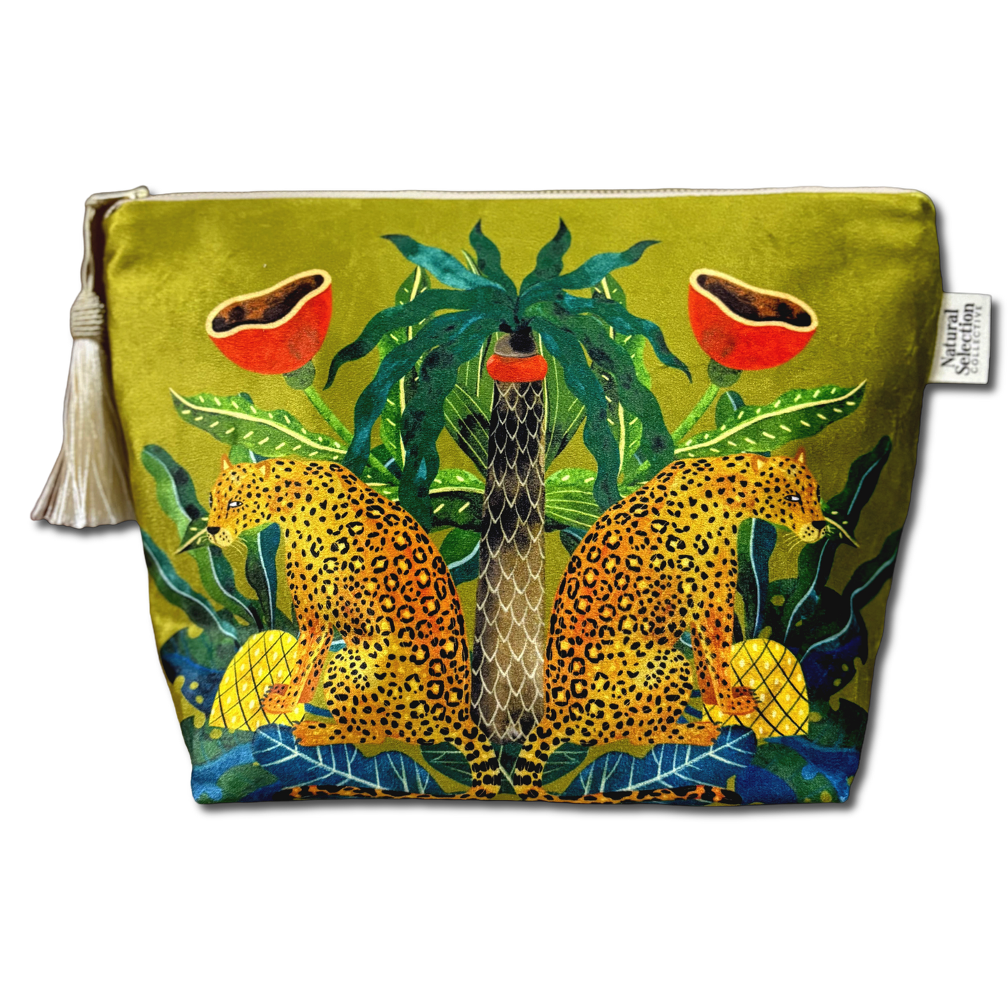 Manor Leo Velvet Makeup Bag