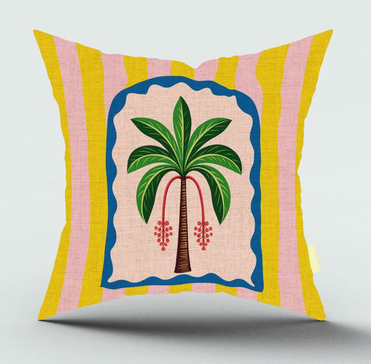 Mirage Palm Yellow Scatter Cover