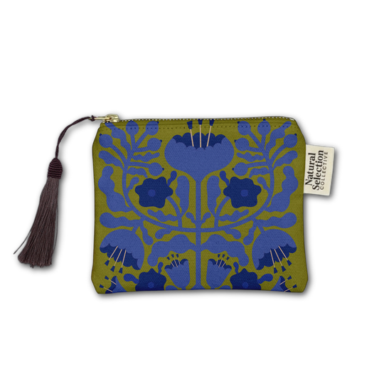 Monarch Garden Makeup Bag
