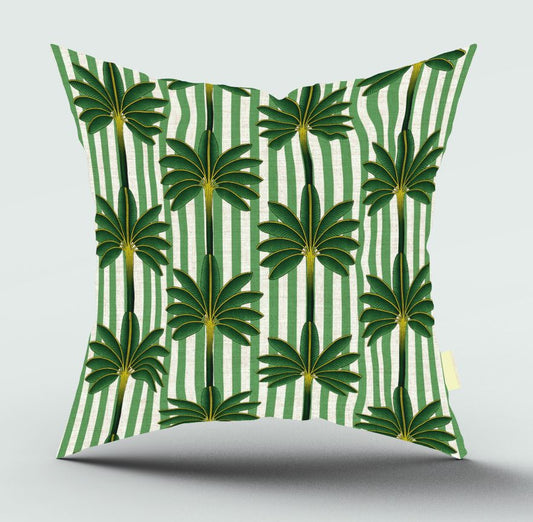 Palm Vista Green Scatter Cover