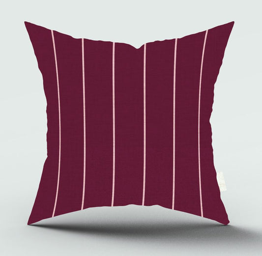 Pomegranate Stripe Scatter Cover
