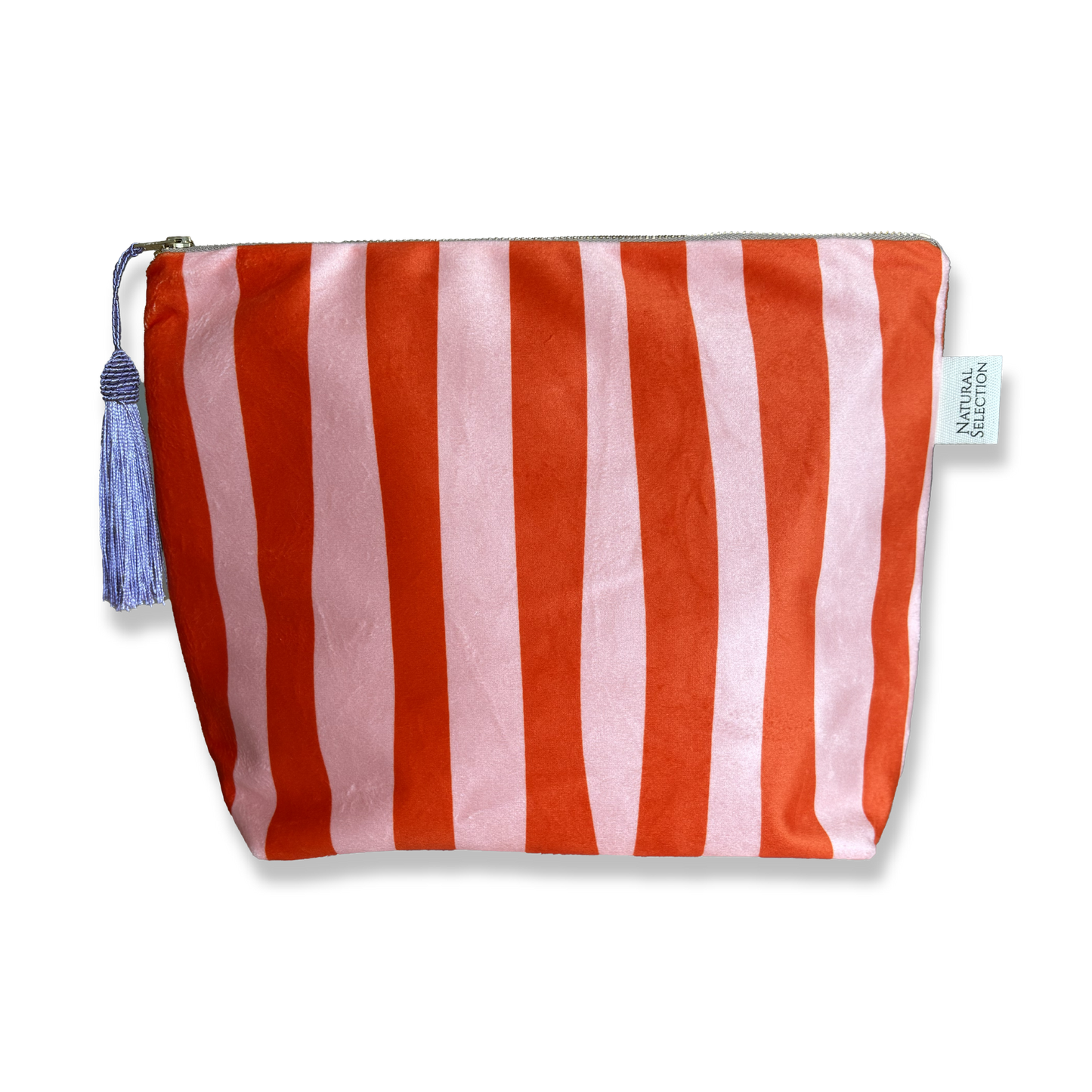 Sicily Beach Club Velvet Makeup Bag