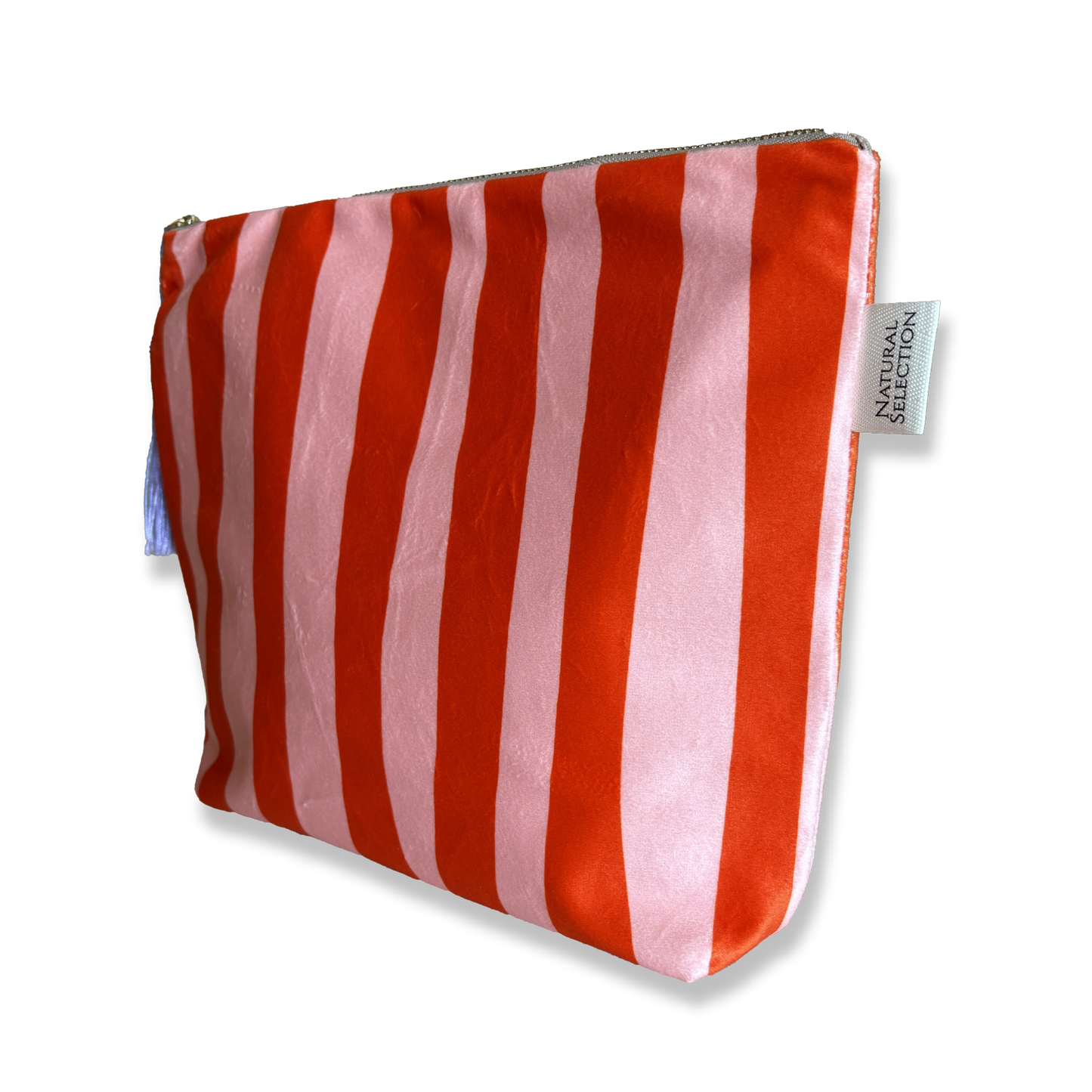 Sicily Beach Club Velvet Makeup Bag
