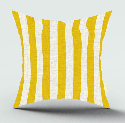 Splendida Stripes Yellow Scatter Cover
