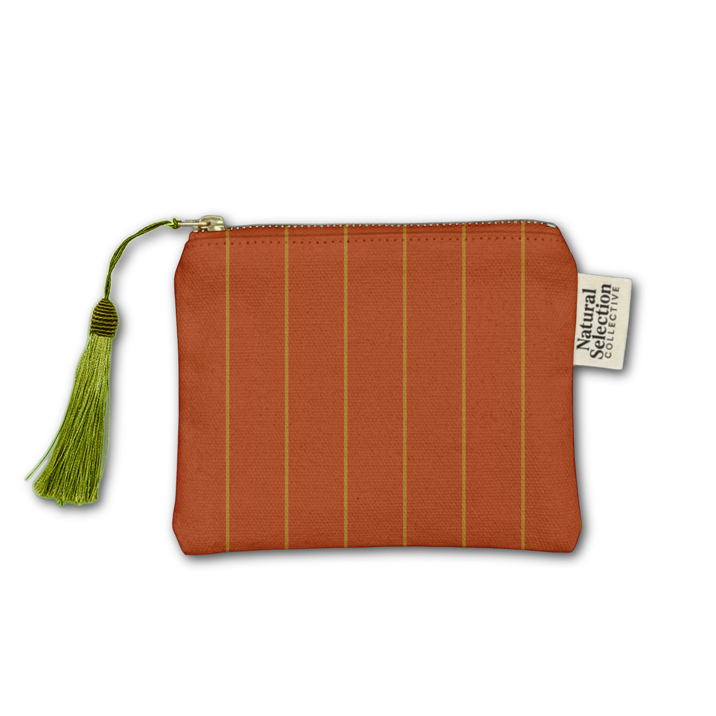 Sunset Stripe Makeup Bag